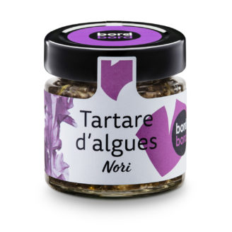 tartare algues nori - The Gastronomie House Lyon