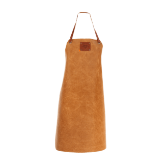 Xapron Tablier en cuir cognac - The Gastronomie House Lyon