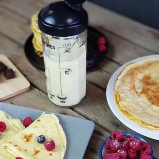 Kit crêpes ustensiles shaker - The Gastronomie House Lyon