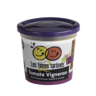 Tartinade tomate vigneron 2 freres tartines - The Gastronomie House Lyon