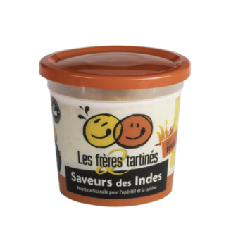 tartinade saveur des indes 2 freres tartines - The Gastronomie House Lyon