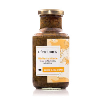 sauce marinade méditerranéenne l épicurien - The Gastronomie House Lyon